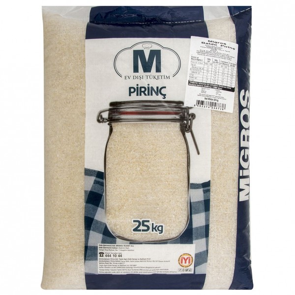 Migros Baldo Pirinç 25 Kg.